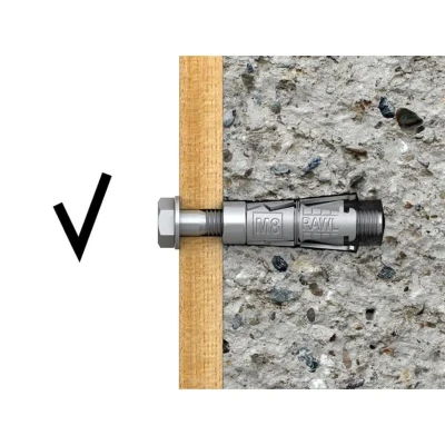 Image of Rawlplug Rawlbolt Loose Bolt M10/25L (Bag 5) RAWM1025LB