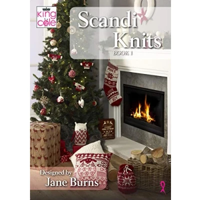 Image of King Cole Scandi Knits Book 1 Christmas Knitting Pattern Booklet