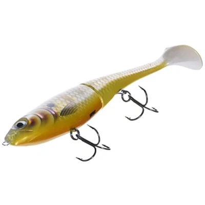 Image of Rapala X Rap Peto Fishing Lure Equipment with Soft Tail Freshwater Swimming Depth 0.5 1m Size 20 cm/83 g Made in Estonia Pearl Ghost Gold