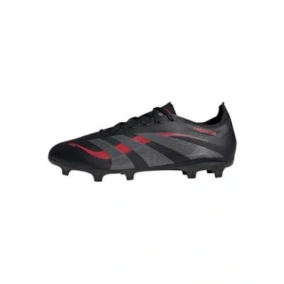 Image of adidas Performance Predator League FG/MG Moulded stud football boots, Men&#039;s, Size: 6, Core black/grey four/lucid red Textile/synthetics