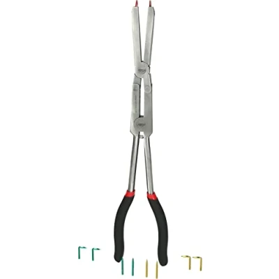 Image of KS Tools 501 500.7015 Double Joint Locking Pliers for Internal Circlips