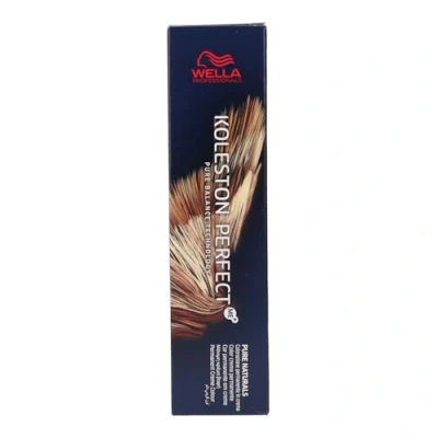 Image of Wella Koleston Perfect Me Pure Naturals 7/05 Biondo Medio Naturale Mogano 60ml colorazione permanente