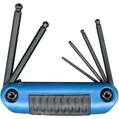 Image of EKLIND 25169 Ergo Fold up Ball Hex allen wrench 6pc set Metric MM sizes 2 6