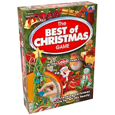Image of Drumond Park the Best of Christmas Family Board Game Cracking Trivia For All LOGO Games Adults And Kids Suitable From 12+ Years