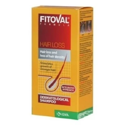 Image of Fitoval Dermatological Shampoo Against Hair Loss with Glycogen, Wheat Peptides, Extracts of Rosemary and Arnica 200ml