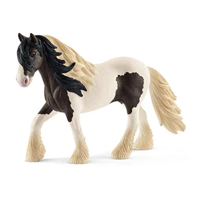 Image of schleich 13831 FARM WORLD Tinker stallion Figurine for ages 3+, Black