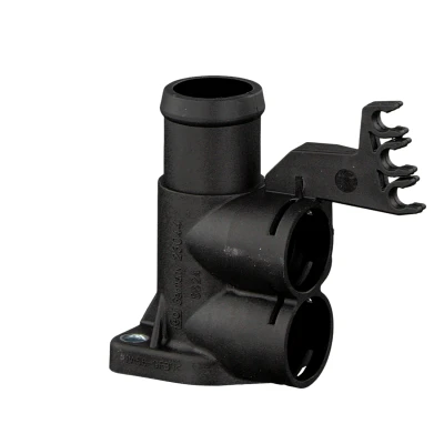 Image of 037121132G, 037121133K, 37121132G, 37121133K Coolant Flange FEBI BILSTEIN 23044 AUDI: Cabriolet B4, Coupe B3, A6 C4 Avant