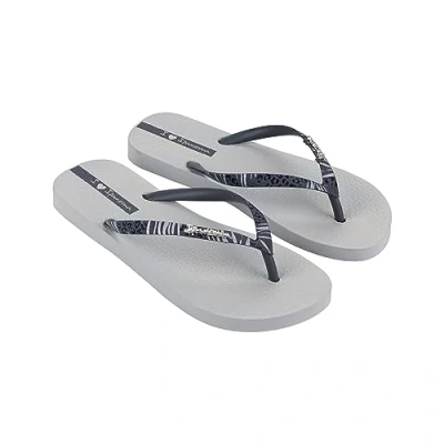 Image of Ipanema Women&#039;s Duna Fem Flip Flop, Grey Dark Grey, 9 UK