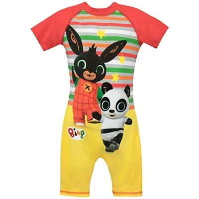 Image of Bing Boys Swimsuit Red Age 3 to 4 Years