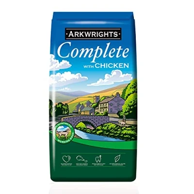 Image of Gilbertson &amp; Page Arkwrights Complete with Chicken Dry Dog Food Nutrition for Working and Sporting Adult Dogs 4kg Bag