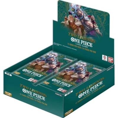 Image of Bandai One Piece Booster Display Two Legends (OP 08) Trading Card Game Ages 6+ 2 Players 20 30 Minutes Playing Time
