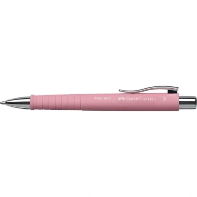Image of Faber Castell Poly Ball XB Ballpoint pen Rose,Blue
