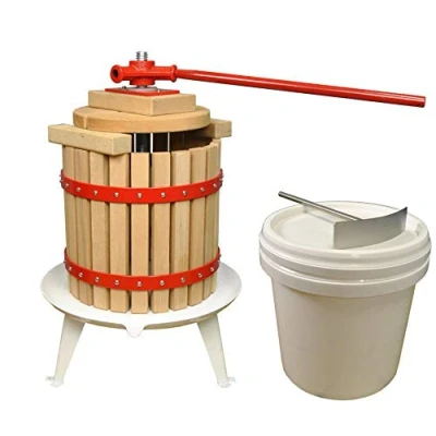Image of Selections Traditional Fruit and Apple Press (12 Litre) with Straining Bag &amp; Pulping Bucket
