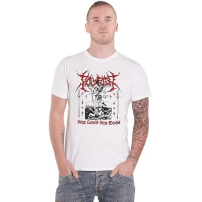 Image of Rock Off officially licensed products Polyphia Spear Angel T Shirt L White