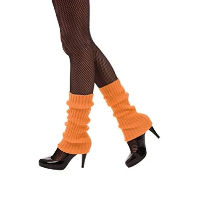 Image of Bristol Novelty BA3314 Leg Warmer Neon Orange, Women