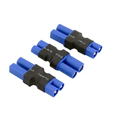 Image of BDHI 3pcs No Wires Connector: Male EC3 to Female EC5 Lipo Battery Adapter(BDHI 79)