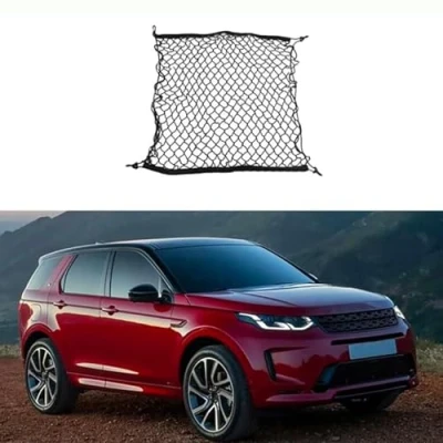Image of Cargo Net Car Boot for Land Rover Discovery Sport L550 2014 2023, Trunk Mesh Elastic Storage Luggage Organiser Interior Accessories