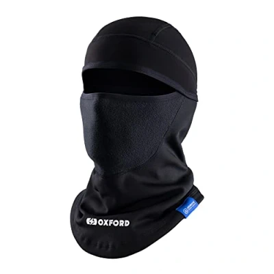 Image of Oxford Products Advanced Windproof Balaclava, Black, One Size