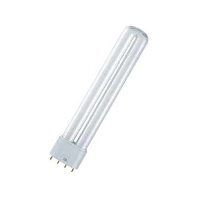 Image of Osram Dulux L Low Energy Lighting 4 Pin Long Single Tube CFL 18w 2G11 Cool White (4000k) 10000 Hours