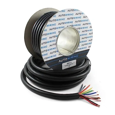 Image of Autowiring 13 CORE Cable HEAVY DUTY 12v 24v Wire Caravan Trailer LED Bulb Lights (3 Metre)