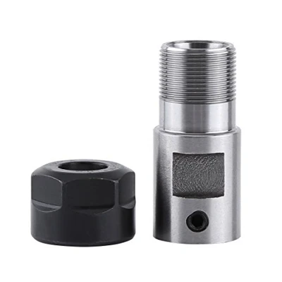 Image of ER11 Collet Chuck Motor Shaft Spindle Extension Rod Inner 8MM For CNC Milling Automated Industry