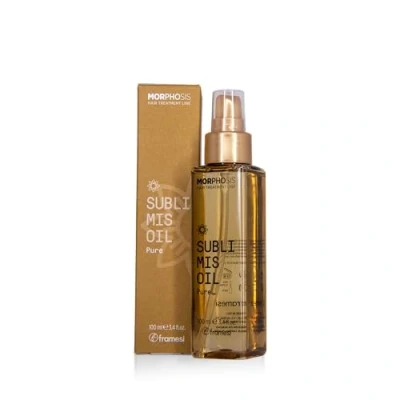 Image of Framesi New Morphosis Hair Treatment Line Sublimis Pure Oil 100 ml