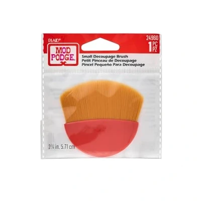 Image of Mod Podge 2(1/4)&#039;&#039;, Gold Taklon Brush,