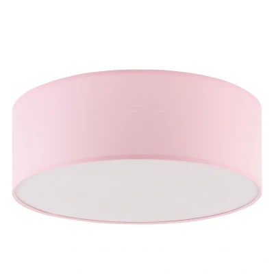Image of TK Lighting Rondo Kids ceiling light, Ø 38 cm, pink