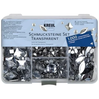 Image of Kreul 49640, gemstone set, transparent.