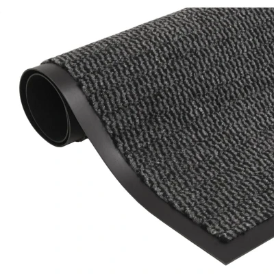 Image of vidaXL Dust Control Mats 2 pcs Rectangular Tufted 40x60 cm Anthracite