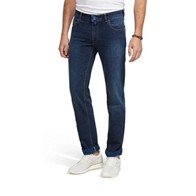 Image of M 5 BY MEYER Men Pants M5 Slim Denim 9 6207 Stretch Cross Chinos