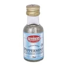 Image of Preema Food Flavouring Essence 2x28ml Bottle Halal 13 Different Flavours Free P&amp;P (Peppermint Flavour)