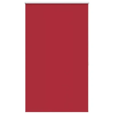 Image of vidaXL Roller Blind Blackout 100 x 175 cm Red