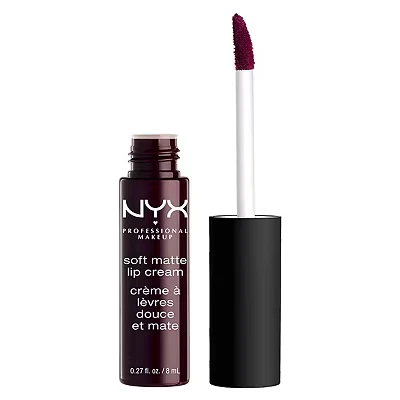 Image of NYX Professional Makeup Soft Matte Lip Cream, Creamy and Finish, Highly Pigmented Colour, Long Lasting, Vegan Formula, Shade: Cannes