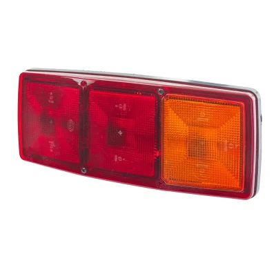Image of 60027010 Combination Rearlight HELLA 2SE 003 167 041 Right red/yellow without bulbs