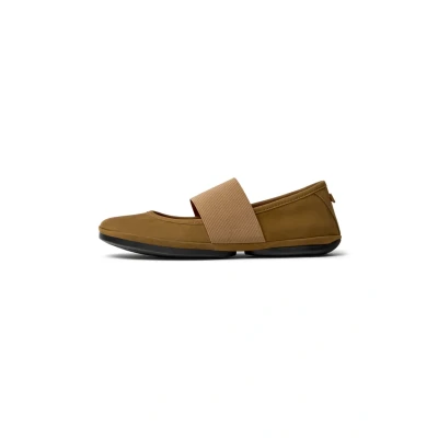 Image of Camper Women&#039;s Right Nina 21595 Mary Jane, Medium Brown 265, 4 UK