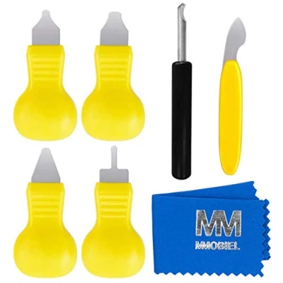 Image of MMOBIEL 7 Pcs Watch Back Case Remover Tool kit for Repair Set Opener Battery Replacement