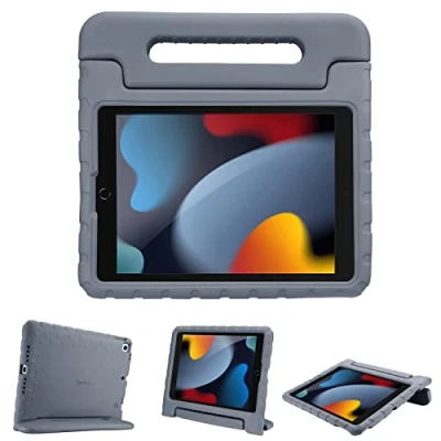Image of ProCase Kids Case for iPad 10.2 Inch 2021 2020 2019 (7th 8th 9th Generation) / Pro 10.5/ Air 3, Super Shockproof Cover Lightweight Protective Grey