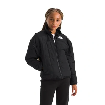 Image of The North Face Reversible Shasta Unisex Winter jacket for kids, Size: 6y, Black