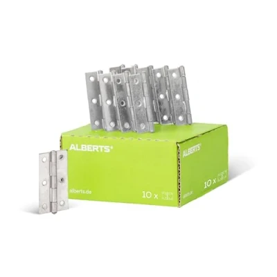 Image of Narrow Hinge 60 x 34 mm / 10 STK. Material: Edelstahl