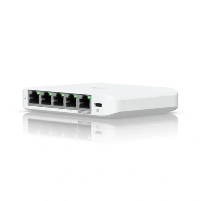 Image of Ubiquiti UniFi Flex Mini 2.5G Managed Ethernet (100/1000/2500) Power over (PoE) Desktop White
