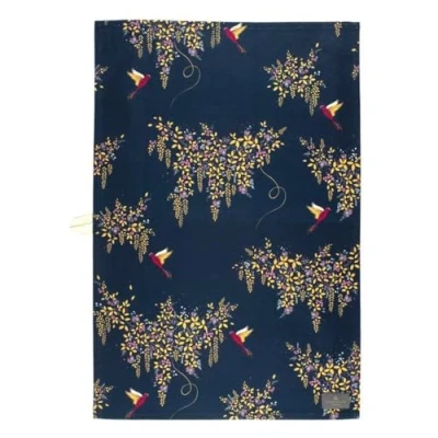 Image of Sara Miller Chelsea Navy Tea Towel
