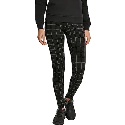 Image of Urban Classics Leggings Trousers, Women&#039;s, Size: XS, Black/white