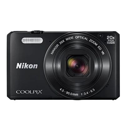 Image of Nikon COOLPIX S7000 Compact Digital Camera Black (16.0 MP, CMOS Sensor, 20x Zoom) 3.0 Inch LCD (Renewed)