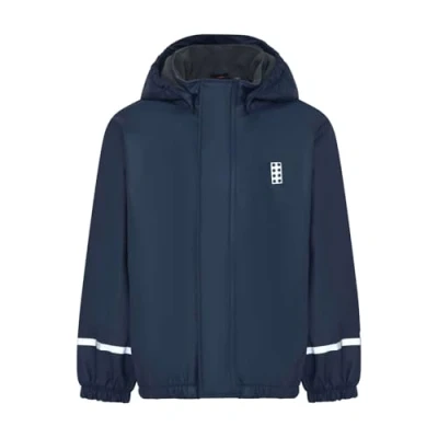 Image of LEGO kidswear Junin RAIN Unisex Waterproof jacket for kids, Size: 7y, Dark navy