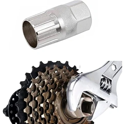 Image of Gowxs Bicycle Freewheel Remover，Mountain Lockring Removal Tool for Sram, Sunrace, Shimano, DNP and Other 6,7,8,9,10,11Speed (Lengthen Sleeve)