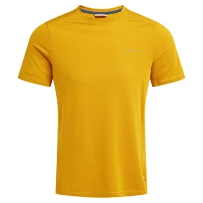 Image of Craghoppers Mens Charon Short Sleeved T Shirt Yoga, Warbl Yellow, XL EU