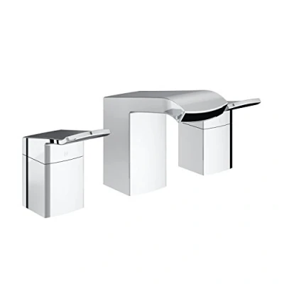 Image of Bristan DSC 3HBAS C Descent 3 Hole Basin Mixer, Chrome