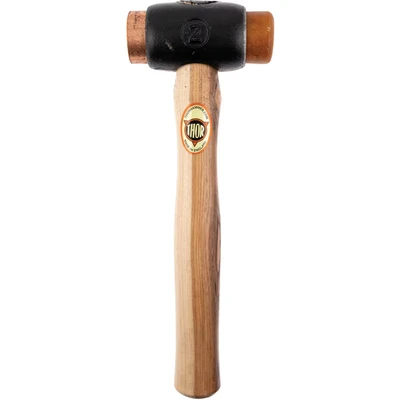 Image of Thor Hammer, Size 2, Iron Head, Wood Handle, 2.36 pounds, Black and Brown