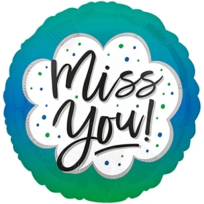 Image of Amscan 4115501 Sd C: Miss You Ombre